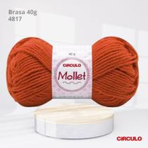 Fio Mollet Circulo 40g Cor Brasa 4817