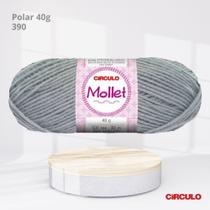 Fio Mollet Circulo 40g Cor Polar 390