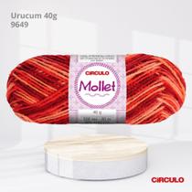 Fio Mollet Circulo 40g Cor Urucum 9649