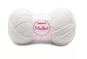 Fio mollet circulo cor 0010 100 g branco Fio mollet circulo cor 0010 100 g branco