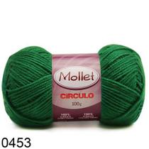 Fio Mollet Círculo Cor 0453 Trevo 100 Gramas - 200 Metros Fio Mollet Círculo Cor 0453 Trevo 100 Gramas - 200 Metros