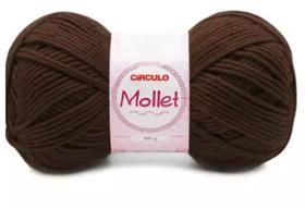 Fio mollet circulo cor 0608 chocolate 100 gr