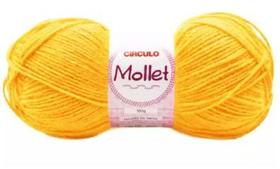 Fio Mollet Círculo Cor 1289 Solar 100g - 200 Metros Fio Mollet Círculo Cor 1289 Solar 100g - 200 Metros