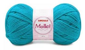 Fio Mollet Círculo Cor 2194 Turquesa 100 Gramas - 200 Metros