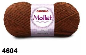 Fio mollet circulo cor 4604 canoa 100 gr