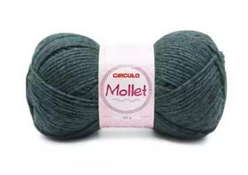 Fio Mollet Círculo Cor 5311 Água Fresca 100g - 200 Metros Fio Mollet Círculo Cor 5311 Água Fresca 100g - 200 Metros