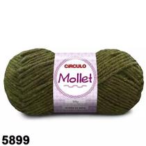 Fio mollet circulo cor 5899 pantanal - fibra negra 100 gr - 200 metros