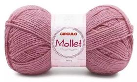 Fio Mollet Círculo Cor 6040 Lírio 100 Gramas - 200 Metros Fio Mollet Círculo Cor 6040 Lírio 100 Gramas - 200 Metros
