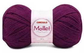 Fio Mollet Círculo Cor 6313 Amora 100g - 200 Metros