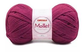 Fio Mollet Círculo Cor 6489 Lambada 100g - 200 Metros Fio Mollet Círculo Cor 6489 Lambada 100g - 200 Metros