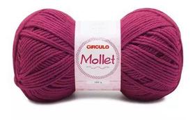 Fio Mollet Círculo Cor 6489 Lambada 100g - Ideal para Tricô e Crochê Fio Mollet Círculo Cor 6489 Lambada 100g - Ideal para Tricô e Crochê