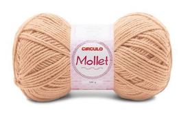 Fio Mollet Círculo Cor 7034 Marfim 100 Gramas - 200 Metros