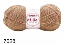 Fio mollet circulo cor 7628 andiroba 100 gr