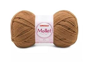 Fio Mollet Círculo Cor 7628 Andiroba 100 Gramas - 200 Metros Fio Mollet Círculo Cor 7628 Andiroba 100 Gramas - 200 Metros