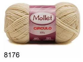 Fio Mollet Círculo Cor 8176 Off White 100g - 200 Metros