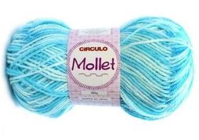Fio Mollet Círculo Cor 9113 Cascata 100g - 200 Metros