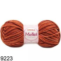 Fio Mollet Círculo Cor 9223 100g Mescla Agreste - Ideal para Tricô e Crochê