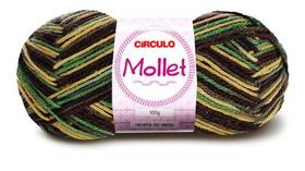 Fio mollet circulo cor 9603 salgueiro 100 gr - 200 metros Fio mollet circulo cor 9603 salgueiro 100 gr - 200 metros