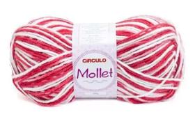 Fio mollet circulo cor 9632 mescla picnic 100 gr
