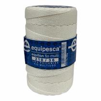 Fio Multifilamento 210/36 Branco Para Redes Tarrafas Nautica