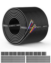 Fio NAOEVO, calibre 14, 4 condutores, 4 núcleos, PVC trançado de 30 m