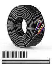 Fio NAOEVO, calibre 16, 4 condutores, 16 AWG, 4 núcleos, PVC trançado