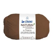 Fio Natural Algodón 6 Cabos Cisne 100g