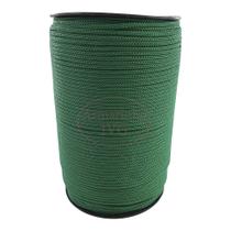 Fio Náutico 4/1 Verde Bandeira 1kg - Fitilho Rabo Rato para Sacos