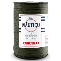 Fio Náutico 5mm com 500g Cor 5368 Militar - Círculo