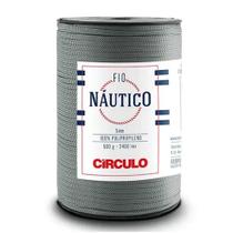 Fio Náutico 5mm com 500g Cor 8214 Alumínio - Círculo