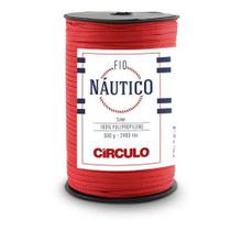 Fio Náutico Círculo 5mm 2400 Tex 500g Vermelho 3402