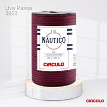 Fio Náutico Circulo 5mm 500g Cor Uva Passa 3862