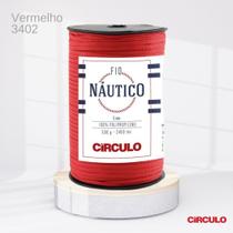 Fio Náutico Circulo 5mm 500g Cor Vermelho 3402