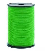 FIO NÁUTICO CIRCULO 5MM COR 5247 VERDE NEON 500 GR - Ideal para Crochê e Tricô