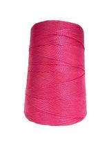Fio Náutico Cordão 500G 3Mm 500M Croche Trico Bolsa Pink