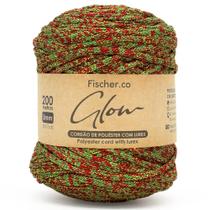 Fio Náutico Glow Lurex Fischer 5mm - Especial Natal 200 metros