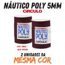 Fio náutico poly 5mm 500g kit com 2 un