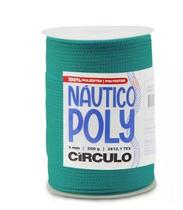Fio Náutico Poly 5mm Cor 5363 Esmeralda 500g com 182 Metros