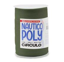 Fio náutico poly 5mm cor 5368 militar 500g com 182 metros