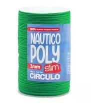 Fio náutico poly slim 3mm cor 5767 bandeira 400g com 350 metros