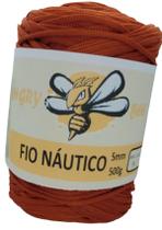 Fio Náutico Premium Poliéster 5mm 500g Trico Croche Vermelho - Angry Bee