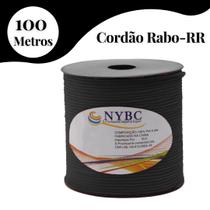 Fio Náutico Preto 2.5Mm - Rolo C/ 100 Metros - Nybc