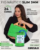 Fio Náutico Slim 3mm Circulo - 400g Com 278 Metros