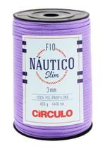 FIO NÁUTICO SLIM CÍRCULO 3MM COR 6581 LILÁS - 400g