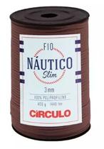 Fio Náutico Slim Círculo 3mm - Cor 7382 Chocolate - 400g
