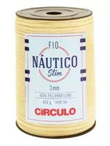 FIO NÁUTICO SLIM CÍRCULO 3MM COR 7684 PORCELANA - 400g