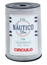 Fio Náutico Slim Círculo 3mm Cor 8333 Pergaminho - 400g