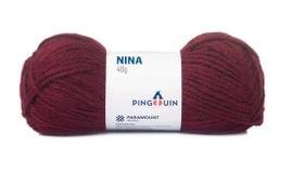 Fio Nina 40g - Cor 0325 Cabernet para Tricô e Crochê