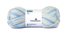 FIO NINA 40GR COR 7026 DREAM MIX - Fio de Acrílico para Tricô e Crochê