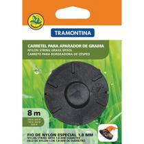 Fio Nylon 1,8 Mm Roçadeira Corta Grama 8 Metros Tramontina